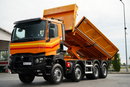 Renault K 480 / 8x4 / WYWROTKA DWUSTRONNA / HYDROBURTA / KLAPODRZWI  / SPROWADZONY / PO KONTRAKCIE SERWISOWYM zdjęcie 1