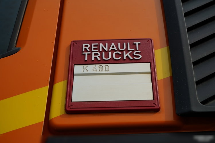 Renault K 480 / 8x4 / WYWROTKA DWUSTRONNA / HYDROBURTA / KLAPODRZWI  / SPROWADZONY / PO KONTRAKCIE SERWISOWYM zdjęcie 36