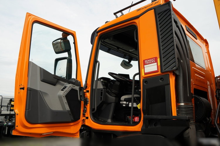 Renault K 480 / 8x4 / WYWROTKA DWUSTRONNA / HYDROBURTA / KLAPODRZWI  / SPROWADZONY / PO KONTRAKCIE SERWISOWYM zdjęcie 37