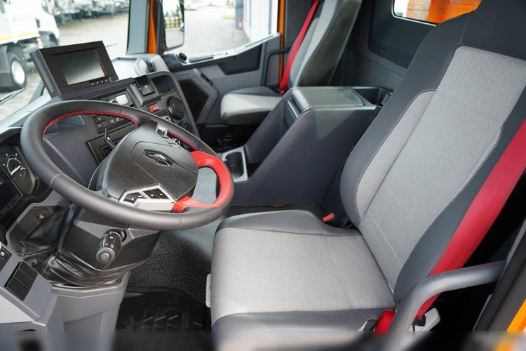 Renault K 480 / 8x4 / WYWROTKA DWUSTRONNA / HYDROBURTA / KLAPODRZWI  / SPROWADZONY / PO KONTRAKCIE SERWISOWYM zdjęcie 38