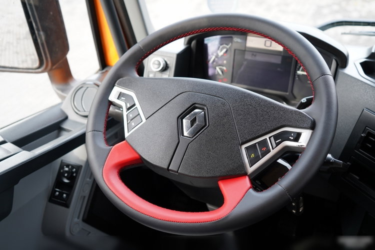 Renault K 480 / 8x4 / WYWROTKA DWUSTRONNA / HYDROBURTA / KLAPODRZWI  / SPROWADZONY / PO KONTRAKCIE SERWISOWYM zdjęcie 41