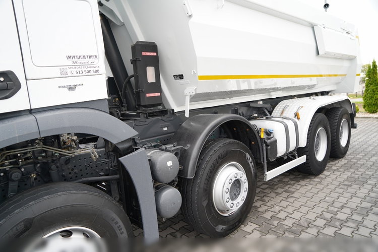 Mercedes AROCS 3243 / 8x4 / WYWROTKA / TYLNOZSYP  MEILLER / HYDROKLAPA / EURO 6  zdjęcie 17