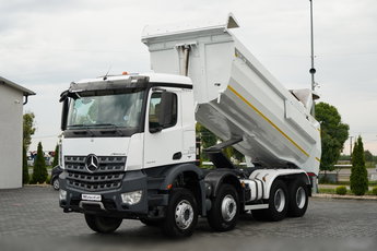 Mercedes AROCS 3243 / 8x4 / WYWROTKA / TYLNOZSYP  MEILLER / HYDROKLAPA / EURO 6 