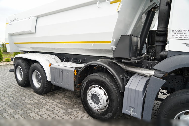 Mercedes AROCS 3243 / 8x4 / WYWROTKA / TYLNOZSYP  MEILLER / HYDROKLAPA / EURO 6  zdjęcie 21