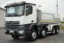 Mercedes AROCS 3243 / 8x4 / WYWROTKA / TYLNOZSYP  MEILLER / HYDROKLAPA / EURO 6  zdjęcie 8
