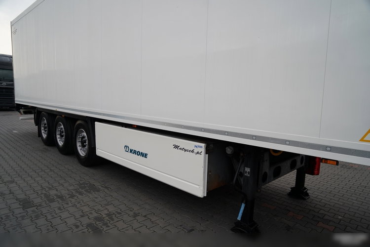 Krone CHŁODNIA / THERMO KING SLXi 400 / 2019 ROK / DOPPELSTOCK / KOSZ NA PALETY / SPROWADZONA zdjęcie 9