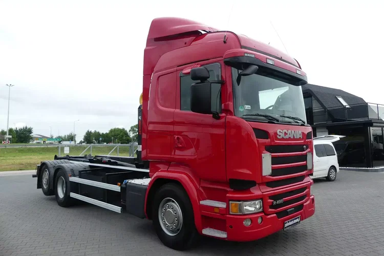 Scania R 490 / 6x2 / HAKOWIEC / HIAB MULTILIFT / RETARDER / EURO 6 / zdjęcie 13