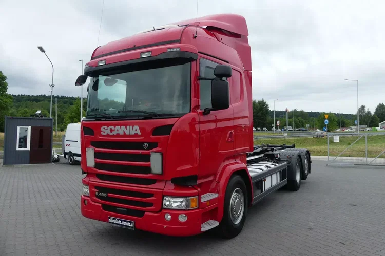 Scania R 490 / 6x2 / HAKOWIEC / HIAB MULTILIFT / RETARDER / EURO 6 / zdjęcie 5