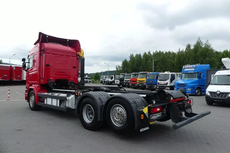 Scania R 490 / 6x2 / HAKOWIEC / HIAB MULTILIFT / RETARDER / EURO 6 / zdjęcie 9