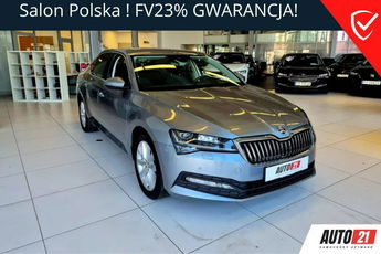 Skoda Superb Salon PL 1wł serwis ASO bezwypadkowy Rok Gwarancji