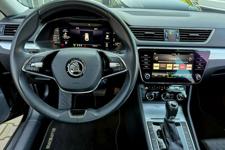 Skoda Superb Salon PL 1wł bezwypadkowy Rok Gwarancji FV 23% zdjęcie 14