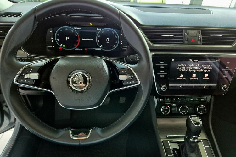 Skoda Superb Salon PL, 1wł, Full ASO, Rok Gwarancji, Dealer Skody FV zdjęcie 16