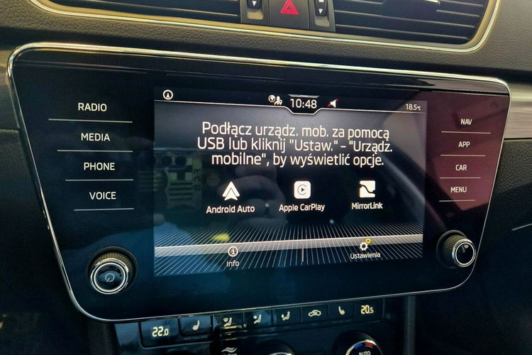 Skoda Superb Salon Pl 1szy wł, bezwypadkowy, Full ASO, Rok Gwarancji, Dealer Skody zdjęcie 21