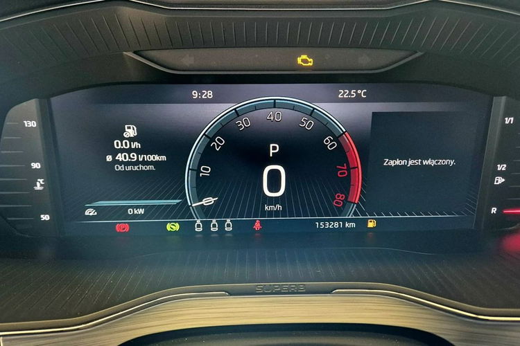 Skoda Superb Salon PL 1wł bezwypadkowy Rok Gwarancji FV 23% zdjęcie 17