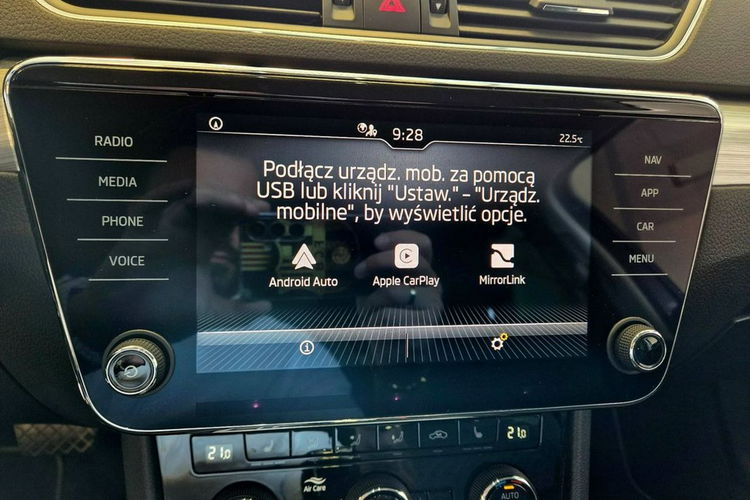 Skoda Superb Salon PL 1wł bezwypadkowy Rok Gwarancji FV 23% zdjęcie 18