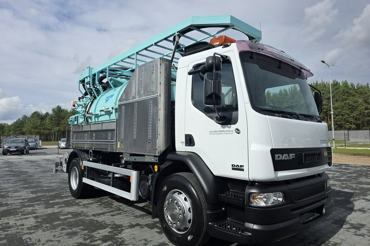 DAF WUKO JUROP SP 9 DO CZYSZCZENIA KANAŁÓW WUKO asenizacyjny separator beczka odpady czyszczenie kanalizacja zdjęcie 2