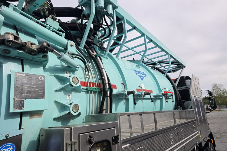 DAF WUKO JUROP SP 9 DO CZYSZCZENIA KANAŁÓW WUKO asenizacyjny separator beczka odpady czyszczenie kanalizacja zdjęcie 23