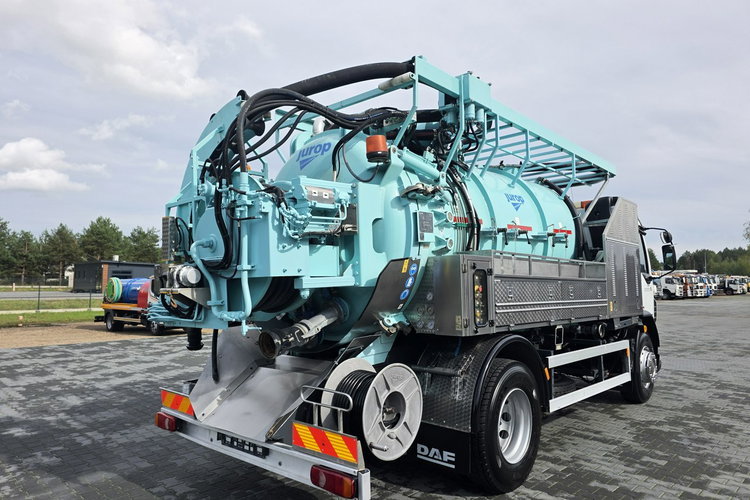 DAF WUKO JUROP SP 9 DO CZYSZCZENIA KANAŁÓW WUKO asenizacyjny separator beczka odpady czyszczenie kanalizacja zdjęcie 6