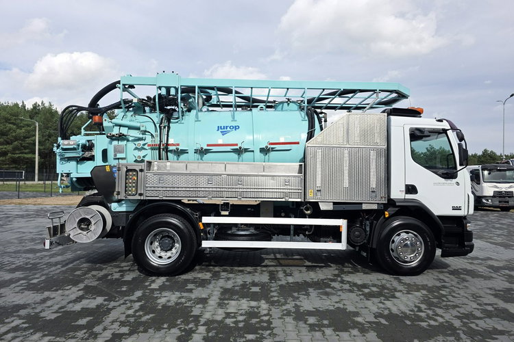 DAF WUKO JUROP SP 9 DO CZYSZCZENIA KANAŁÓW WUKO asenizacyjny separator beczka odpady czyszczenie kanalizacja zdjęcie 7