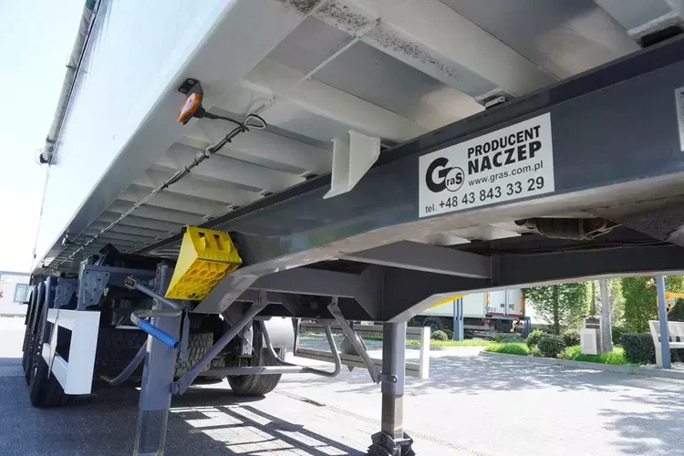 GRAS naczepa wywrotka aluminiowa 48 m3 zdjęcie 15