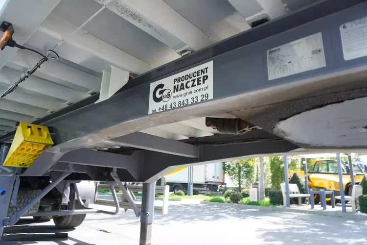 GRAS naczepa wywrotka aluminiowa 48 m3 zdjęcie 16