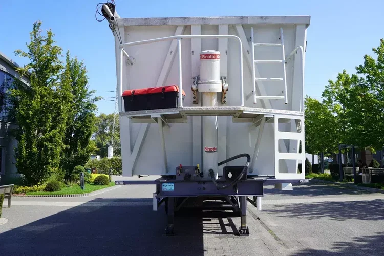 GRAS naczepa wywrotka aluminiowa 48 m3 zdjęcie 7