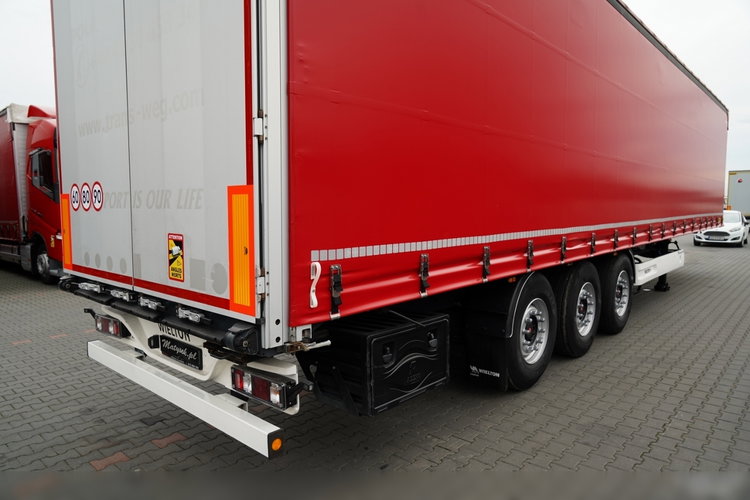 Wielton / FIRANKA STANDARD / MULDA DO STALI - 9 M  / OŚ PODNOSZONA / SAF / DACH PODNOSZONY / zdjęcie 13