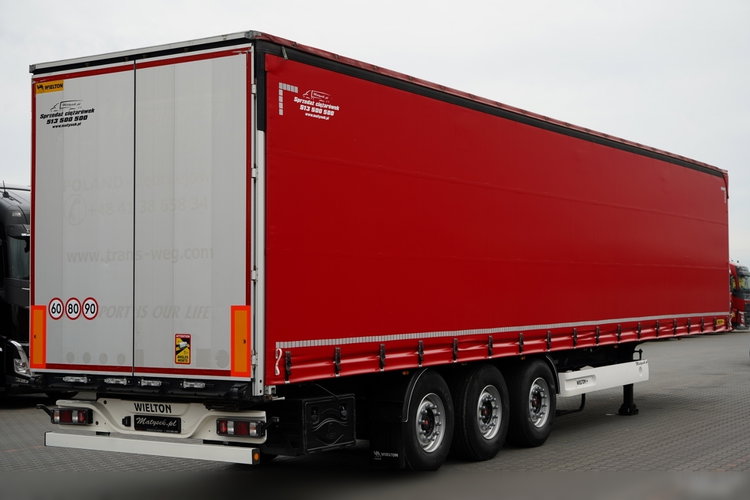 Wielton / FIRANKA STANDARD / MULDA DO STALI - 9 M  / OŚ PODNOSZONA / SAF / DACH PODNOSZONY / zdjęcie 8