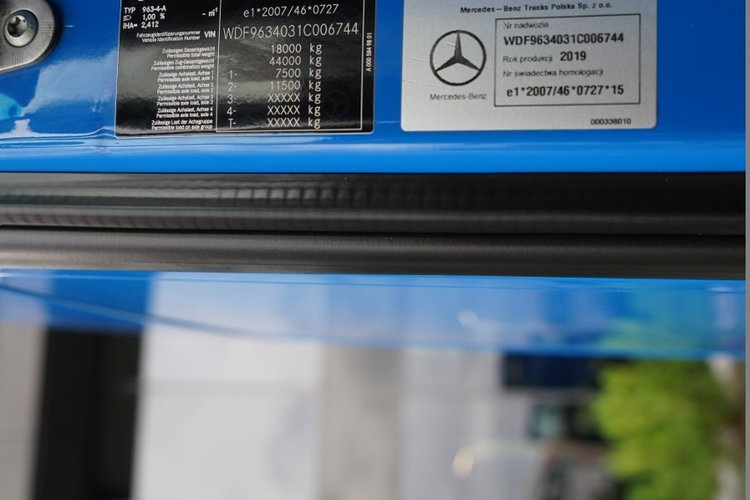 Mercedes ACTROS 1848 / STREAM SPACE / 2019 / ALUFELGI / PO KONTRAKCIE SERWISOWYM zdjęcie 36