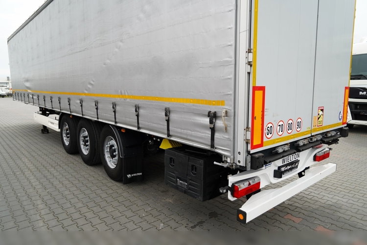 Wielton / FIRANKA / STANDARD / OŚ PODNOSZONA / PLANDEKA ZBROJONA zdjęcie 11