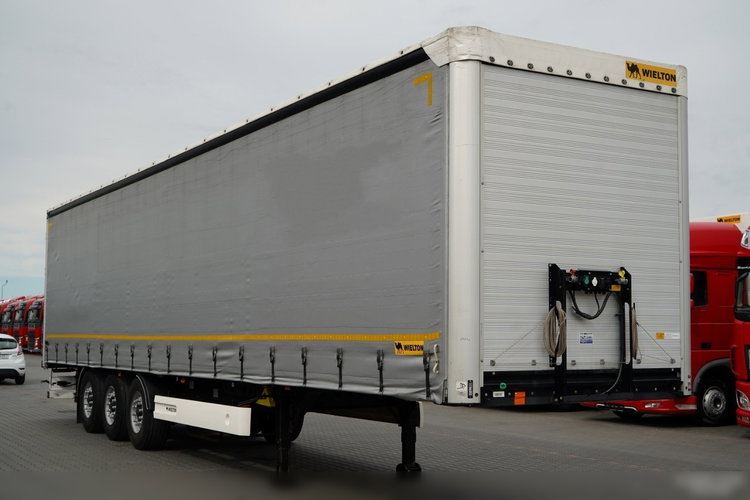 Wielton / FIRANKA / STANDARD / OŚ PODNOSZONA / PLANDEKA ZBROJONA zdjęcie 1