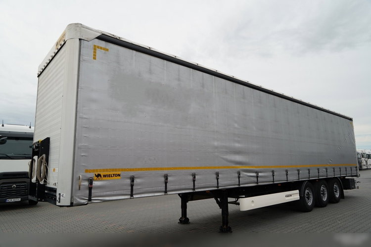 Wielton / FIRANKA / STANDARD / OŚ PODNOSZONA / PLANDEKA ZBROJONA zdjęcie 4