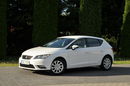 Seat Leon 1.6TDI(110KM) Biały Duża Navi Welur 2xParktronik I Wł Alu16"ASO zdjęcie 10