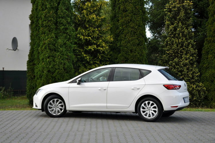 Seat Leon 1.6TDI(110KM) Biały Duża Navi Welur 2xParktronik I Wł Alu16"ASO zdjęcie 13