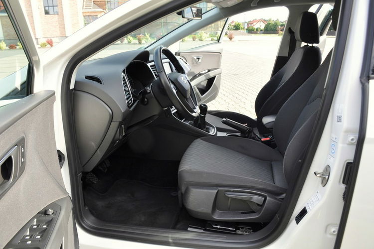 Seat Leon 1.6TDI(110KM) Biały Duża Navi Welur 2xParktronik I Wł Alu16"ASO zdjęcie 21