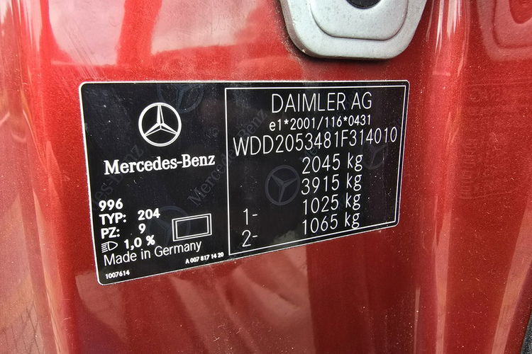Mercedes C 300 C300 245KM Coupe / Bezwypadkowa / ZADBANA zdjęcie 24