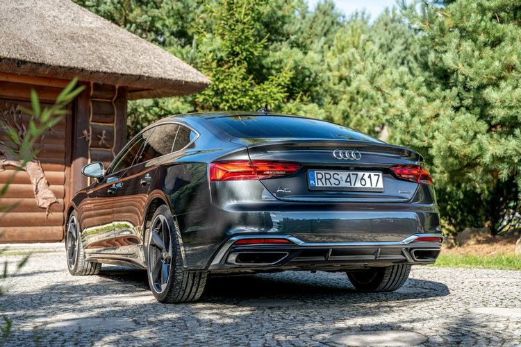 Audi A5 B9 F5 / 2.0 TFSI 204KM / S-LINE / Quattro / S-tronic / 2kpl opon / FV zdjęcie 11