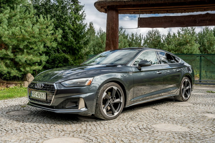 Audi A5 B9 F5 / 2.0 TFSI 204KM / S-LINE / Quattro / S-tronic / 2kpl opon / FV zdjęcie 12