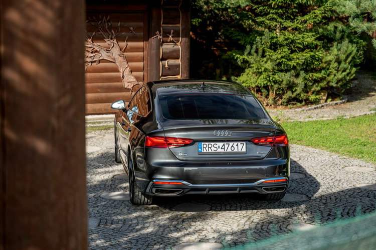 Audi A5 B9 F5 / 2.0 TFSI 204KM / S-LINE / Quattro / S-tronic / 2kpl opon / FV zdjęcie 24