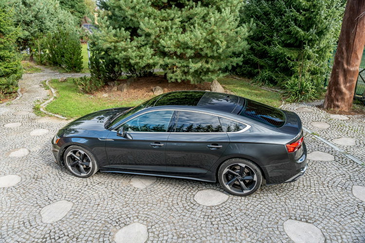 Audi A5 B9 F5 / 2.0 TFSI 204KM / S-LINE / Quattro / S-tronic / 2kpl opon / FV zdjęcie 32
