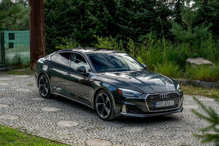 Audi A5 B9 F5 / 2.0 TFSI 204KM / S-LINE / Quattro / S-tronic / 2kpl opon / FV zdjęcie 33