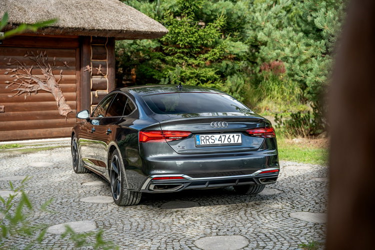 Audi A5 B9 F5 / 2.0 TFSI 204KM / S-LINE / Quattro / S-tronic / 2kpl opon / FV zdjęcie 34