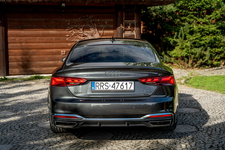 Audi A5 B9 F5 / 2.0 TFSI 204KM / S-LINE / Quattro / S-tronic / 2kpl opon / FV zdjęcie 40