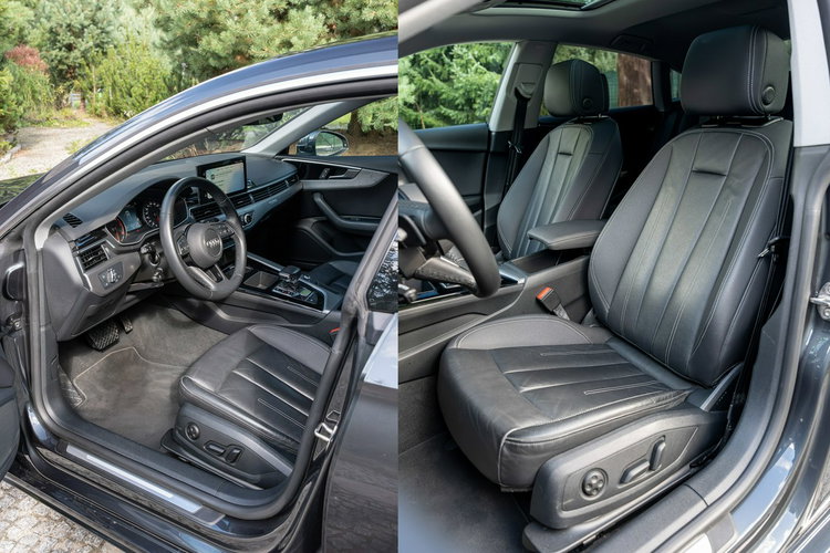 Audi A5 B9 F5 / 2.0 TFSI 204KM / S-LINE / Quattro / S-tronic / 2kpl opon / FV zdjęcie 44