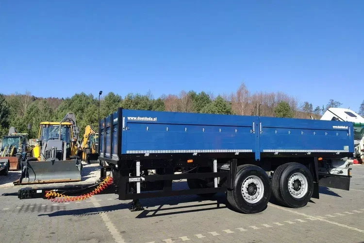 Schmitz Ciężarowa 2-osiowa na poduszkach Tandem Stan Unikat zdjęcie 3