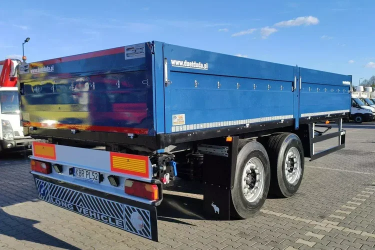 Schmitz Ciężarowa 2-osiowa na poduszkach Tandem Stan Unikat zdjęcie 8