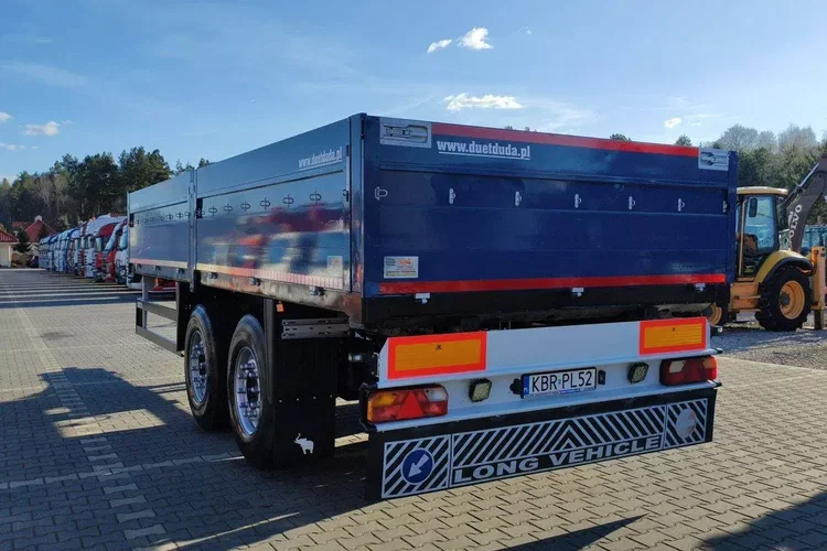Schmitz Ciężarowa 2-osiowa na poduszkach Tandem Stan Unikat zdjęcie 9