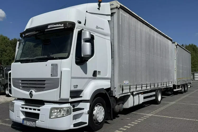 Renault Premium 380 DXi Firana 19 Palet Dach Zsuwany 18ton DMC zdjęcie 5