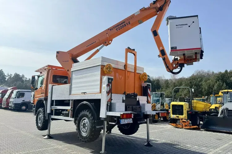 Mercedes Atego 1324 4x4 Zwyżka RUTHMANN STEIGER T220S12 Podnośnik Koszowy zdjęcie 18