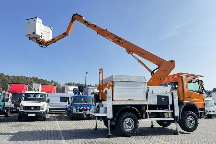 Mercedes Atego 1324 4x4 Zwyżka RUTHMANN STEIGER T220S12 Podnośnik Koszowy zdjęcie 6